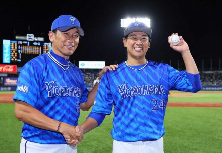 DeNA・吉野　ダブルおめでた！プロ初勝利＆元日婚「うれしいですっ！」記念球はトレーナーに