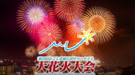 「かごしま錦江湾サマーナイト大花火大会」今夜予定通り開催　鹿児島市