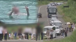 立ち入り禁止の池で泳ぐ　道の真ん中で写真撮影　「オーバーツーリズム」の現状　観光と地域の共存は…北海道美瑛町