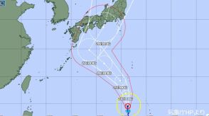 【台風情報】台風10号進路予想　九州の東海上から本州の南へ　27日～28日ごろにかけて西日本～東日本直撃おそれ　950ヘクトパスカル・最大瞬間風速60m予想