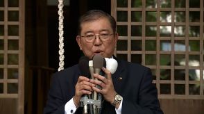 【速報】自民・石破氏「38年間の政治生活の集大成で最後の戦い」自民党総裁選出馬を正式に表明　地元・鳥取県の神社の境内で