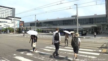 23日も暑い　富山県に熱中症警戒アラート発令