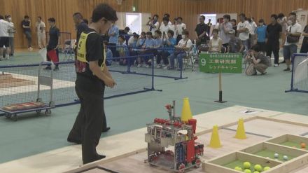 青春の1ページ刻む　全国高等学校ロボット競技大会県予選　開催