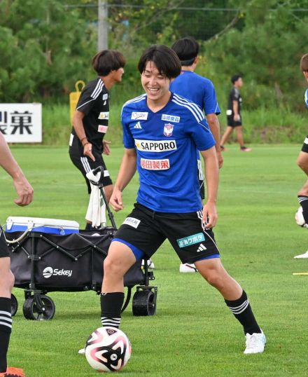 新潟・奥村　左足首完治し2カ月ぶり出場へ準備OK　25日ホーム町田戦　完全復活で3連勝だ