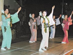 【ふくしま創生臨時支局・常磐湯本】着物でフラ、湯本温泉発信　福島県いわき市で訪日客誘致の取り組み本格化