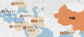 何が狙い？　世界中の火薬庫で仲裁者を自称する中国