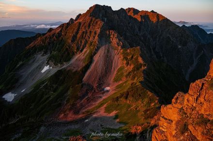 “逆さ槍” を撮りたくて、北アルプス「南岳」を目指す!　最高の稜線歩き!