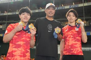 【巨人】阿部監督がパリ五輪体操３冠の岡慎之助と対面　名前の由来にも