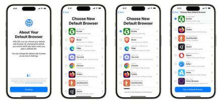 アップル、再びＥＵに「屈服」…欧州ではｉＰｈｏｎｅにＣｈｒｏｍｅ・Ｅｄｇｅも可能