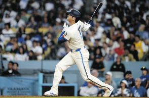 大谷翔平、41号２ランは前人未踏「50ー50」への新たなスタート 「チームが勝てるように頑張りたい」シーズン52発ペース