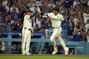 大谷翔平が連夜の４１号〝最短距離〟でフェンス越えの逆転弾で「５０―５０」に前進