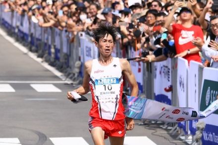 中村匠吾が苦しい時期を乗り越え、オリンピアンの意地見せる優勝 女子はカムルが初マラソンV／北海道マラソン