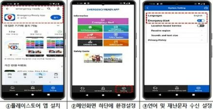 外国人向け緊急速報メール　対応言語に日本語など追加＝韓国政府