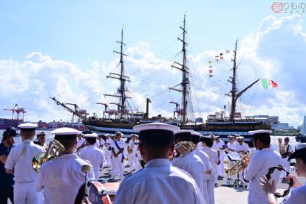 「世界で最も美しい軍艦」東京に来た！ 寄港いつまで？ 無料で船内見学も