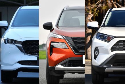 RAV4・CX-5・エクストレイルの人気SUV3台を買うならドレ？　走りも装備も室内の広さもガッツリ比較した！