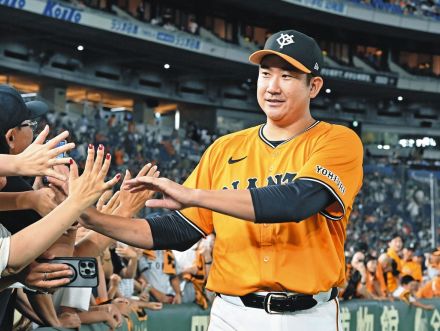 【中日】菅野智之、中日に5戦5勝　最多勝争いで中日・高橋宏らに2差…4年ぶりタイトルへ前進