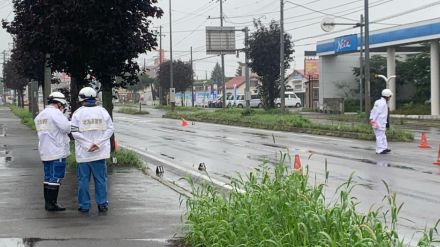 「硬いものを踏んで乗り越えた感覚はあったが、人だとは思わなかった」…　20日未明に起きた帯広のひき逃げ事件で60歳の男逮捕