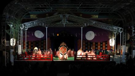 日枝神社で十五夜に「中秋管弦祭」　「浦安の舞」など10演目披露