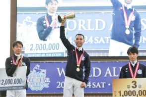 【WASJ】モレイラ騎手、2度目総合優勝　最終戦Vは「サプライズでした」