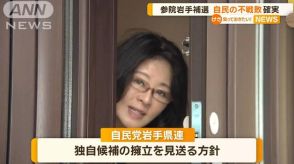 広瀬めぐみ氏辞職に伴う参院補選　自民岩手県連が独自擁立見送り　10月27日投開票