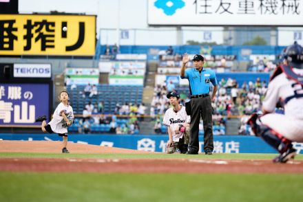 難病の7歳少年が始球式で得た自信と成長　“苦手なことは多いけど、得意なこともあると知って”