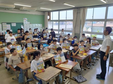 夏休み終え元気に登校　全市立小・中学校で始業式【宇部】