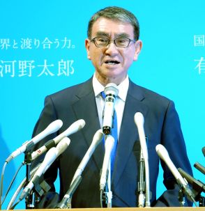 河野太郎氏、総裁選出馬会見でＸでの一般人ブロックについて言及