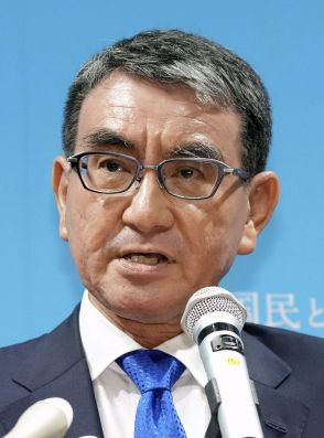 河野氏、発信力に強みの異端児　SNS活用、人気に陰りも