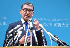 自民総裁戦出馬の河野氏、会見で「改革」９回訴え　ワクチン接種推進など実行力をアピール