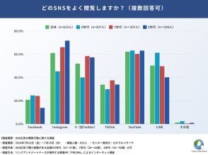 SNS広告での購買行動、Z世代・Y世代・X世代で“見られる広告”“購入の経路”の差が判明【リンクアンドパートナーズ調べ】