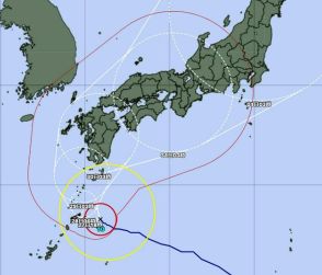 台風10号、奄美地方に接近へ　東海道新幹線が一時運転見合わせ