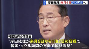 【独自】岸田総理が9月6日から韓国を訪問し尹大統領と会談する方向で最終調整