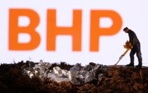 豪ＢＨＰ、通期決算は2％増益　市場予想上回る