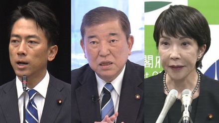 「次の自民総裁」小泉氏22％超・石破氏22％・高市氏11％　解散総選挙は「年内」望む声5割　【FNN世論調査】