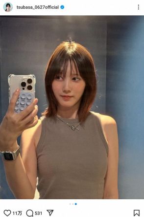 本田翼「買い物の9割がネットショッピング」美脚チラ見せコーデに「こっちまで照れる」「惚れ直す」の声