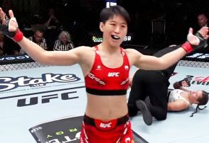 【UFC】秒殺KOデビューの中国マッスル女子ワン、元女王シェフチェンコを挑発！ 「打撃は私の方が上、いつでも戦う」