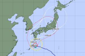 台風10号　寒冷渦に引っ張られ西へノロノロ、影響長期化警戒　「気圧の谷」今後の動きに影響か