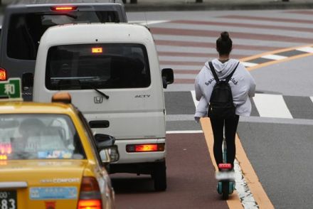 ちょい乗り需要増で人気の電動キックボード　深夜の繁華街では飲酒運転が横行「うるせえ！」「酔い覚ましにちょうどいい」と開き直る利用者も