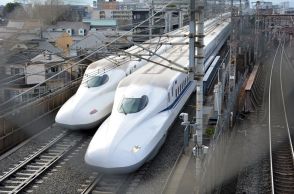 【速報】東海道新幹線の静岡ー掛川で運転見合わせ　雨のため