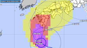 【台風10号】長崎県は29日（木）昼前に暴風域→夜遅くに最接近へ