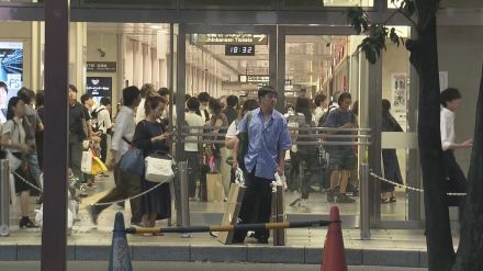 朝から運転見合わせ相次ぐ…台風10号の接近で東海道新幹線はダイヤに大幅な乱れ 計24本の運休を発表