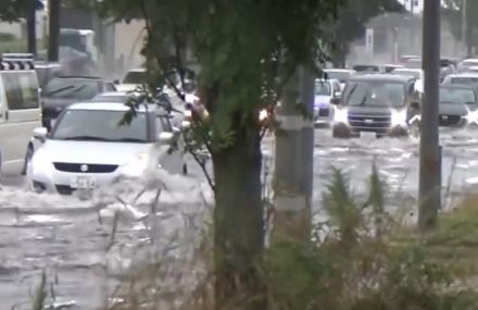 台風10号から離れた北海道・静岡・東京でも大雨に…原因は“帯状”の雨雲群「アウターバンド」　“線状降水帯”引き起こすことも