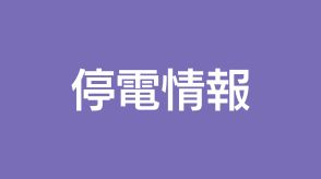 台風10号　喜界町では99.8％が停電　奄美地方で計1万1420戸停電　鹿児島（午前2時現在）