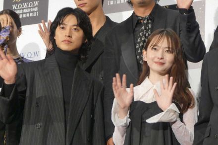 山田杏奈が目撃　山崎賢人は少年　WOWOWドラマ「ゴールデンカムイ…」完成披露試写会