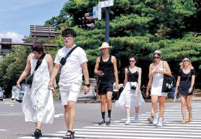 台風、県内最接近３１日　フェーン現象猛烈暑さ