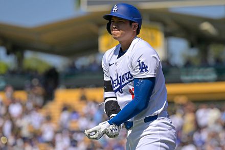 大谷翔平は「グッドな状態」　手にはテーピングもスタメン起用、指揮官説明