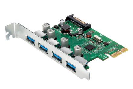 センチュリー、USB Type-A端子を4ポート増設できるPCI Expressカードの新製品