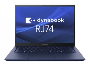 Core Ultra搭載で899gの14型モバイル「dynabook RJ74/MY」。13.3型モデルも