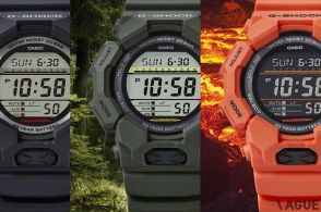 カシオ「G-SHOCK」の最新モデルは10年バッテリー搭載！ 環境にも配慮したビッグケースに「デジタルとデジアナ」モデル登場