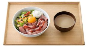 「第4の肉」ダチョウ丼、吉野家が限定発売　カフェ形態の400店で